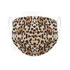Mundmaske von Shirtinator mit dem Design "Leoparden Muster" in Frontansicht