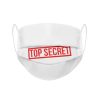 Mundmaske von Shirtinator mit dem Design "Top Secret" in Frontansicht