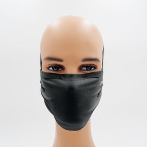 Shirtinator Maske aus Baumwolle in schwarz