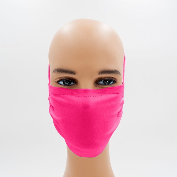 Shirtinator Maske aus Baumwolle in pink