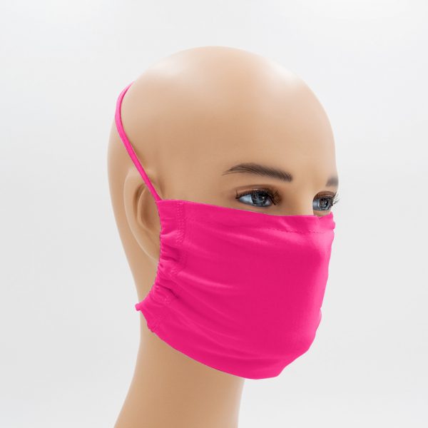 Shirtinator Maske aus Baumwolle in pink