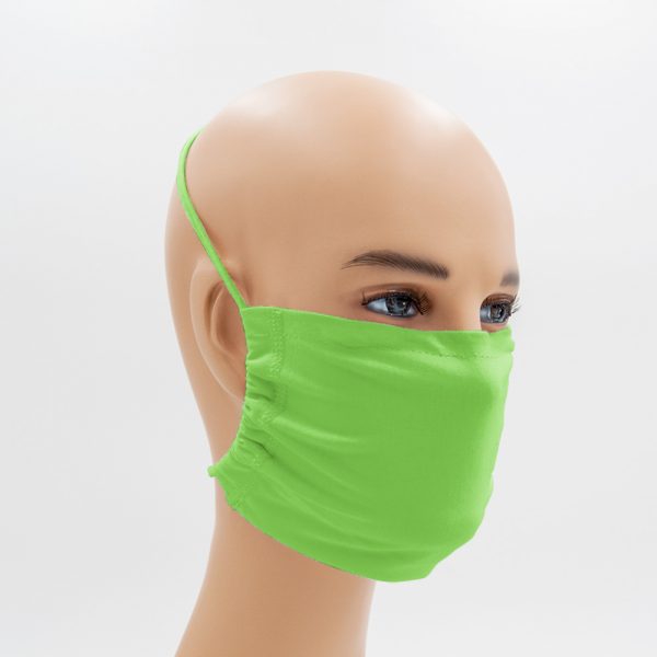 Shirtinator Maske aus Baumwolle in grün